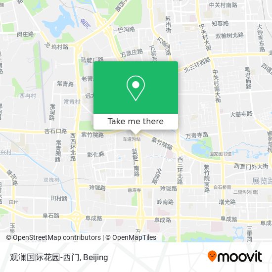 观澜国际花园-西门 map