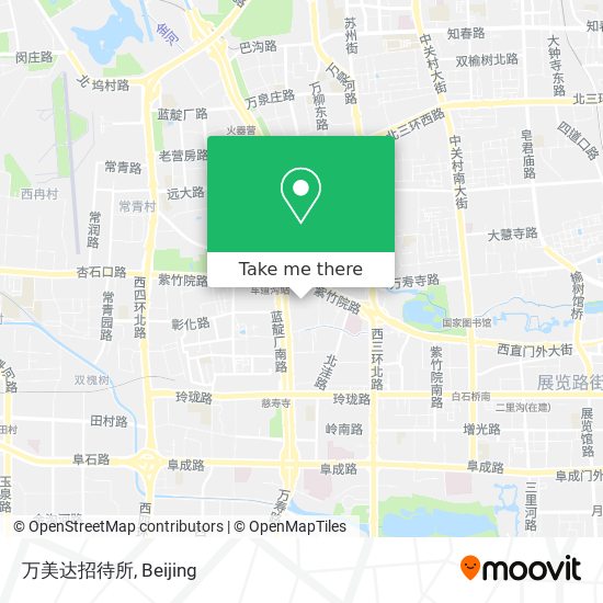 万美达招待所 map