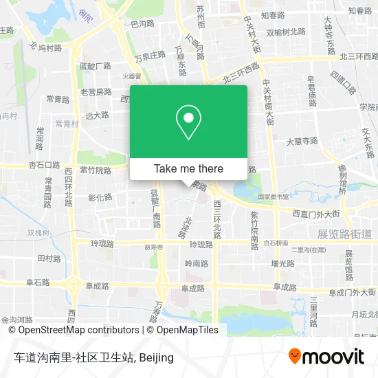 车道沟南里-社区卫生站 map