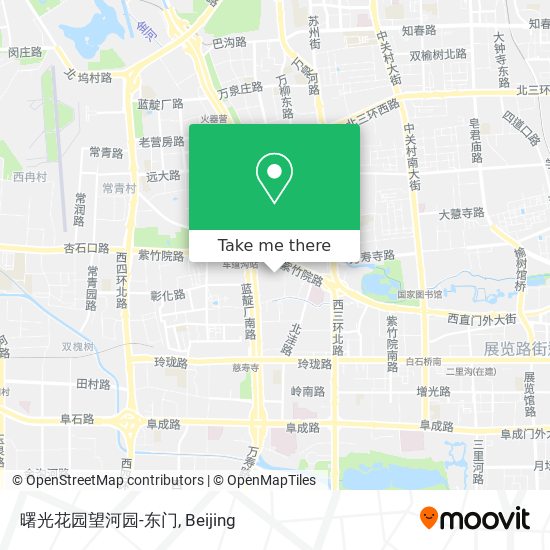 曙光花园望河园-东门 map