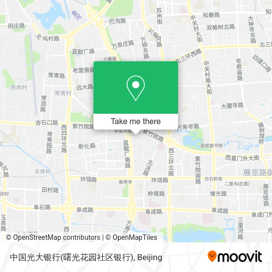 中国光大银行(曙光花园社区银行) map