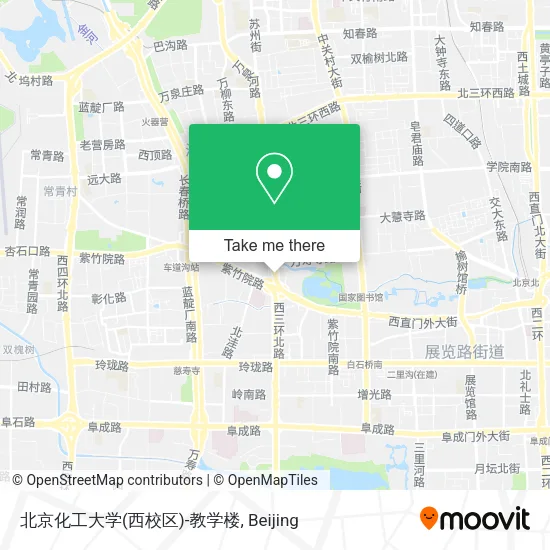 北京化工大学(西校区)-教学楼 map
