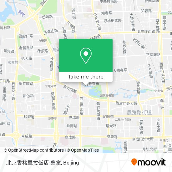北京香格里拉饭店-桑拿 map