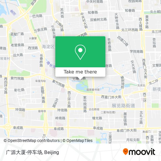 广源大厦-停车场 map