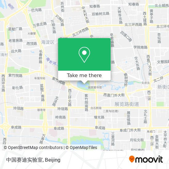 中国赛迪实验室 map