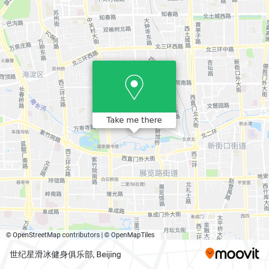 世纪星滑冰健身俱乐部 map