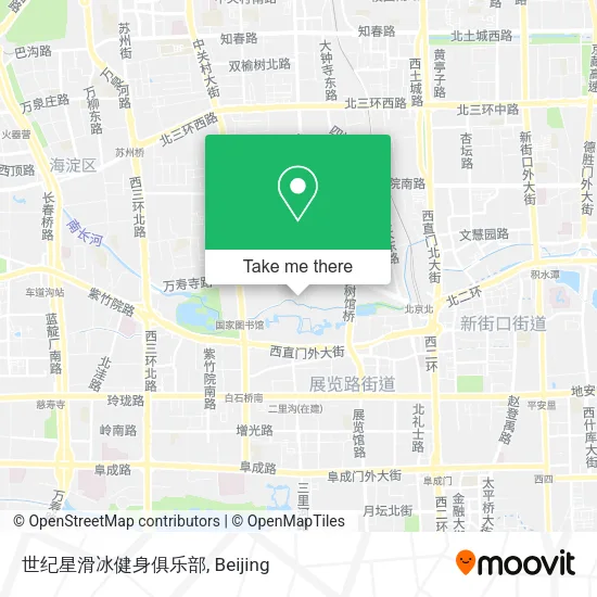 世纪星滑冰健身俱乐部 map