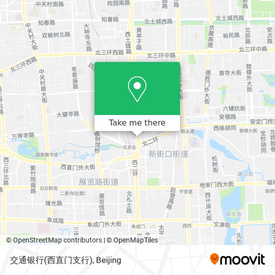 交通银行(西直门支行) map