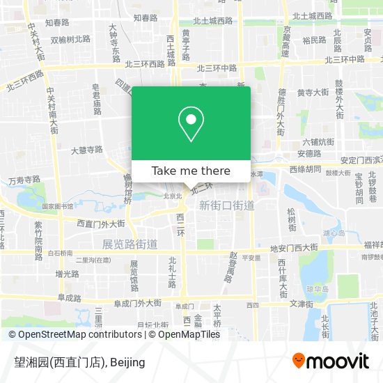 望湘园(西直门店) map