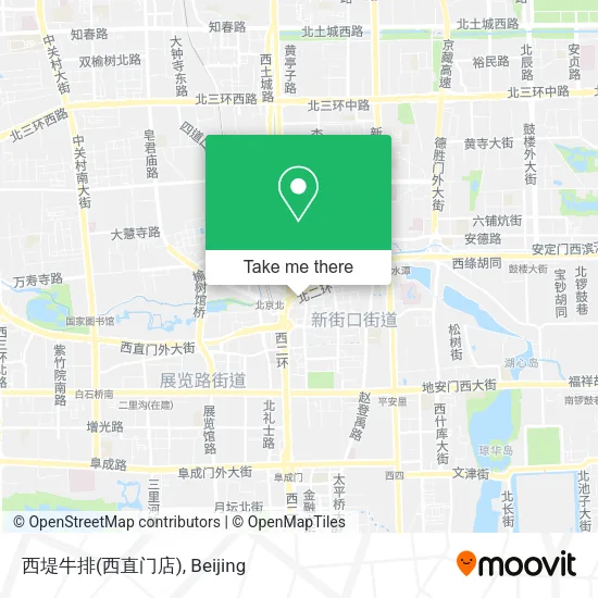 西堤牛排(西直门店) map