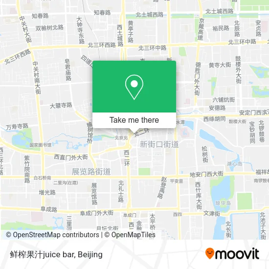鲜榨果汁juice bar map