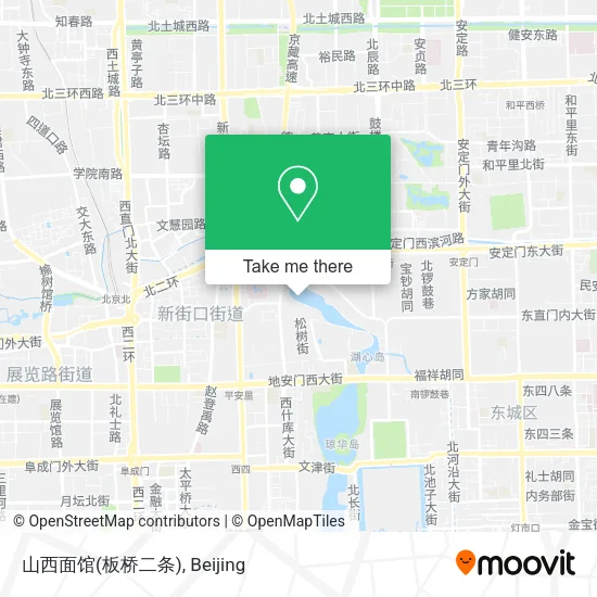 山西面馆(板桥二条) map