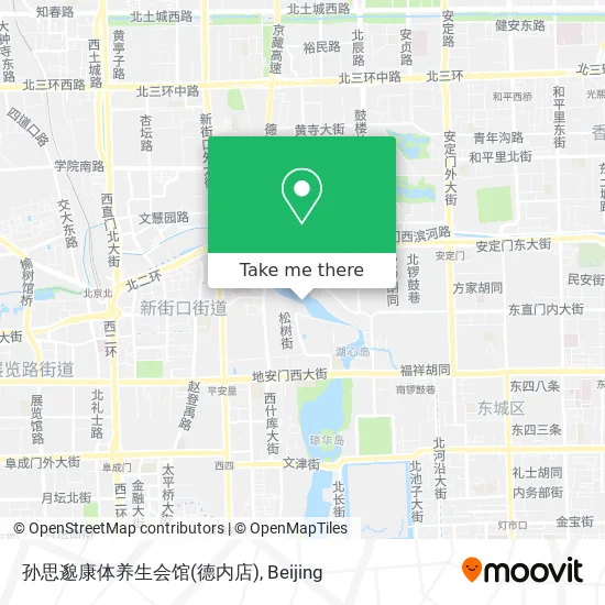 孙思邈康体养生会馆(德内店) map