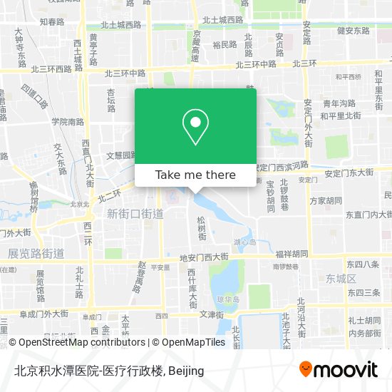 北京积水潭医院-医疗行政楼 map