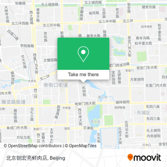 北京朝宏亮鲜肉店 map
