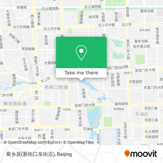 蜀乡居(新街口东街店) map