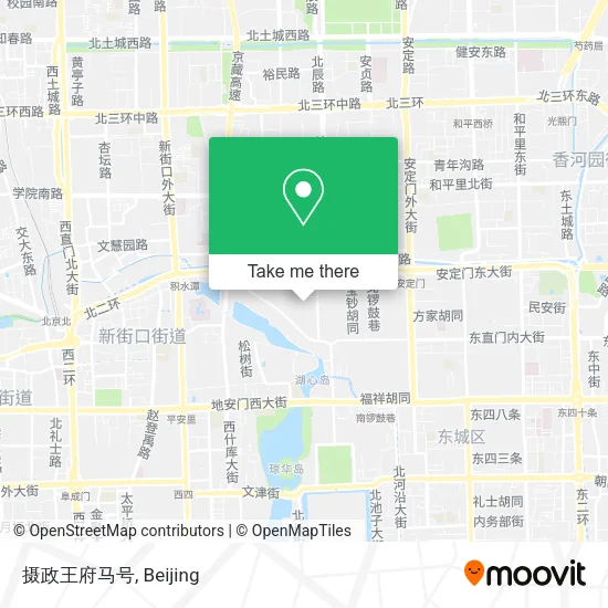 摄政王府马号 map
