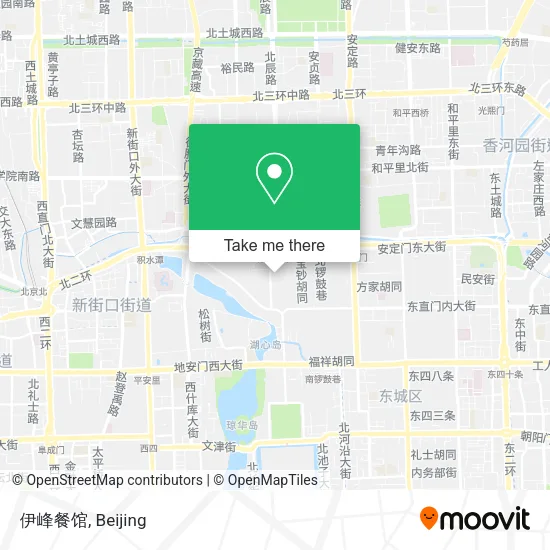 伊峰餐馆 map