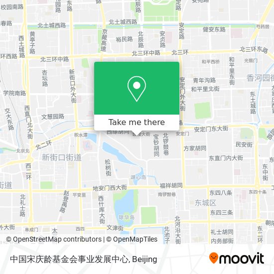 中国宋庆龄基金会事业发展中心 map