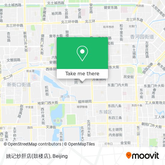 姚记炒肝店(鼓楼店) map