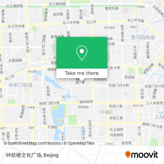 钟鼓楼文化广场 map