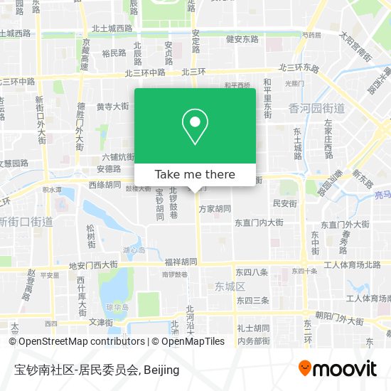 宝钞南社区-居民委员会 map