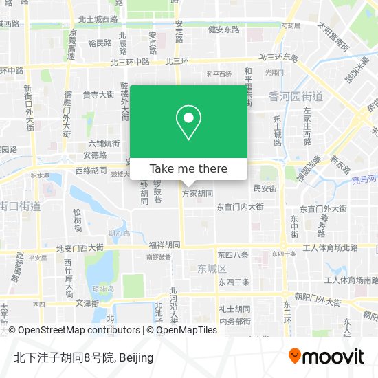 北下洼子胡同8号院 map