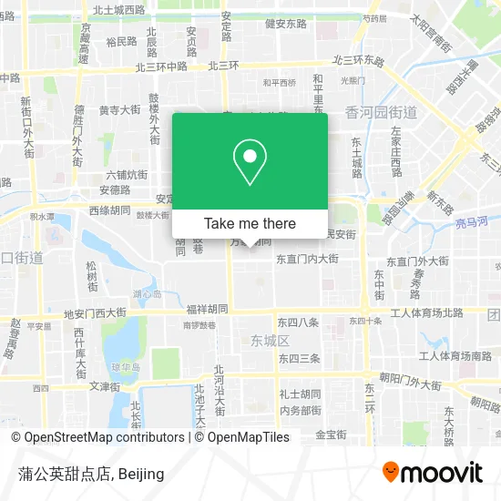 蒲公英甜点店 map
