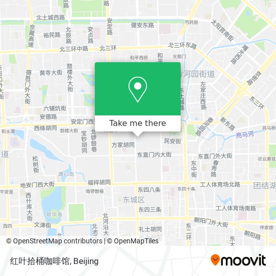 红叶拾桶咖啡馆 map