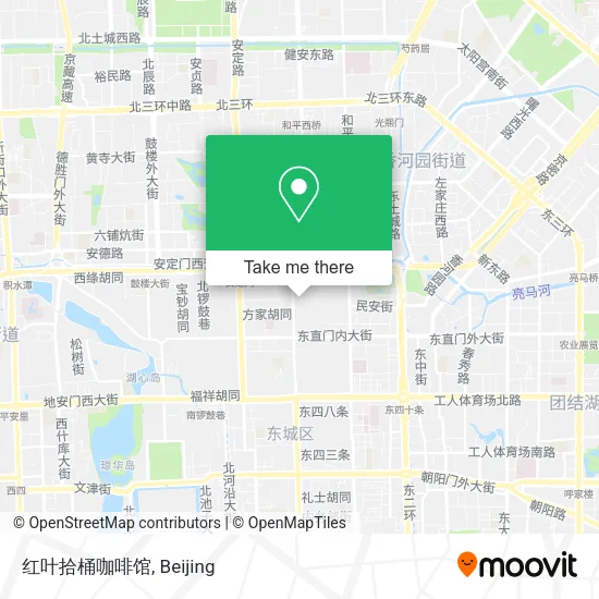 红叶拾桶咖啡馆 map