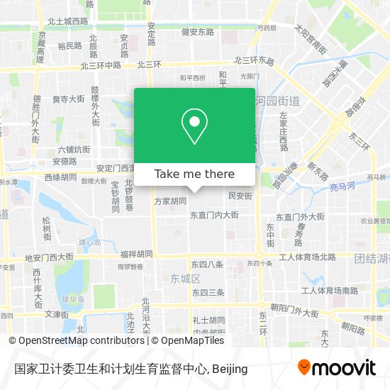 国家卫计委卫生和计划生育监督中心 map