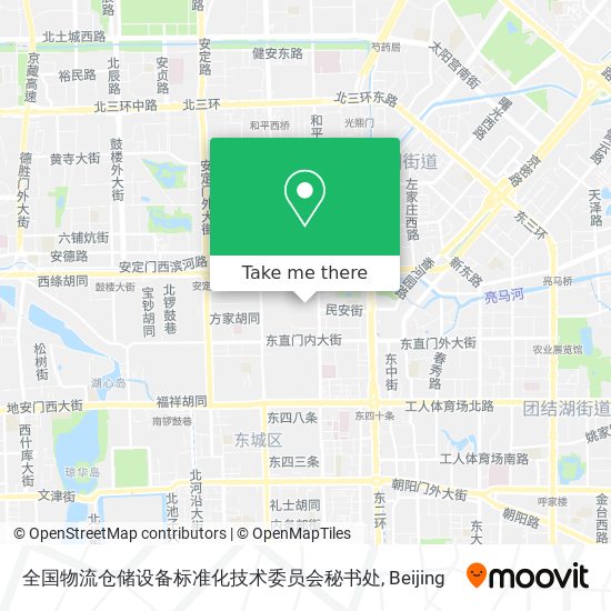 全国物流仓储设备标准化技术委员会秘书处 map