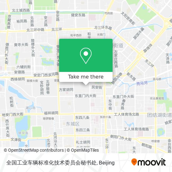全国工业车辆标准化技术委员会秘书处 map