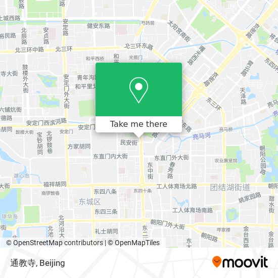 通教寺 map