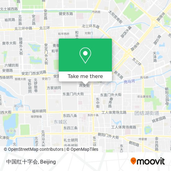 中国红十字会 map