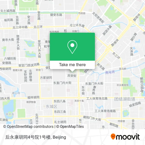 后永康胡同4号院1号楼 map