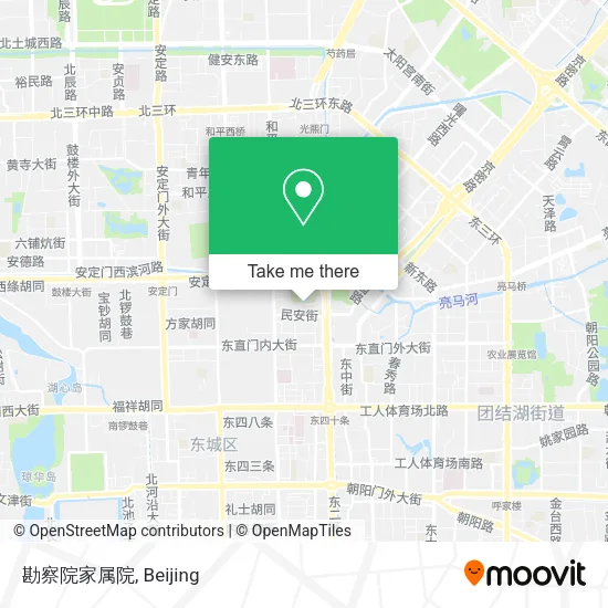 勘察院家属院 map