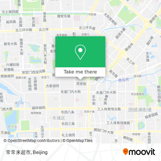 常常来超市 map