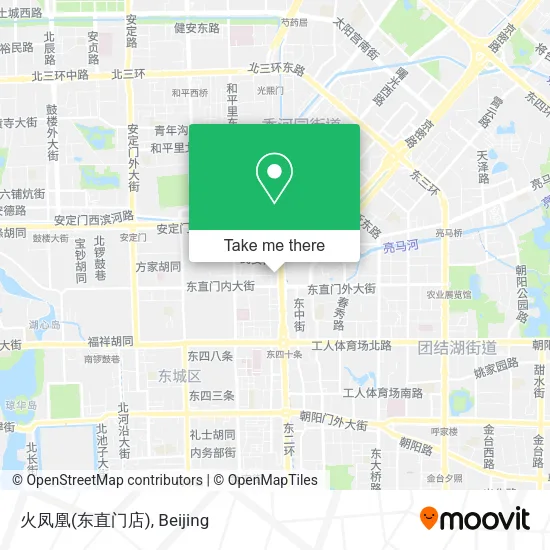 火凤凰(东直门店) map
