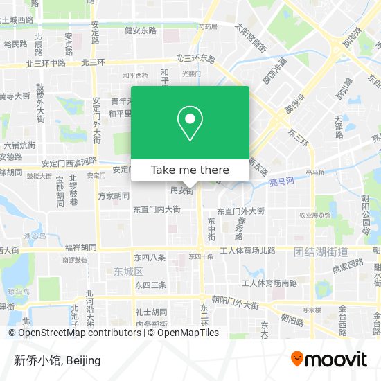 新侨小馆 map