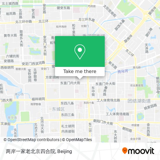 两岸一家老北京四合院 map