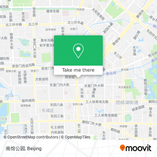 南馆公园 map