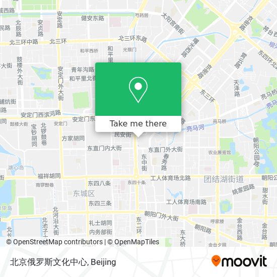 北京俄罗斯文化中心 map