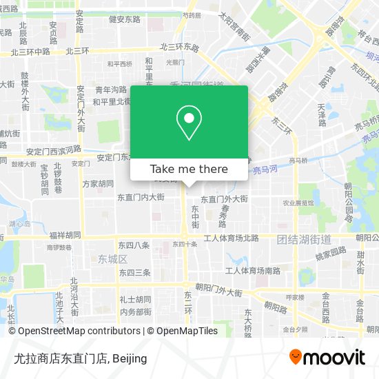 尤拉商店东直门店 map
