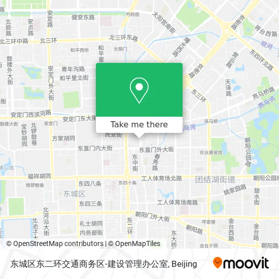 东城区东二环交通商务区-建设管理办公室 map