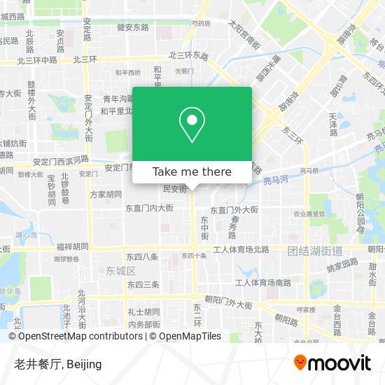 老井餐厅 map