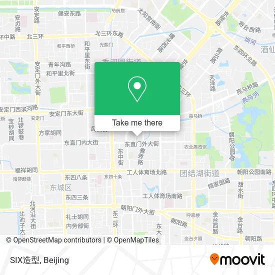 SIX造型 map
