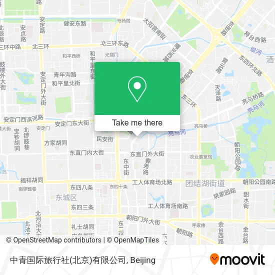 中青国际旅行社(北京)有限公司 map