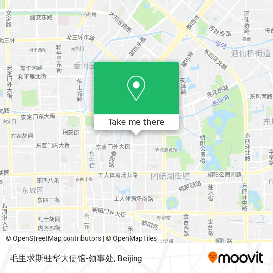 毛里求斯驻华大使馆-领事处 map