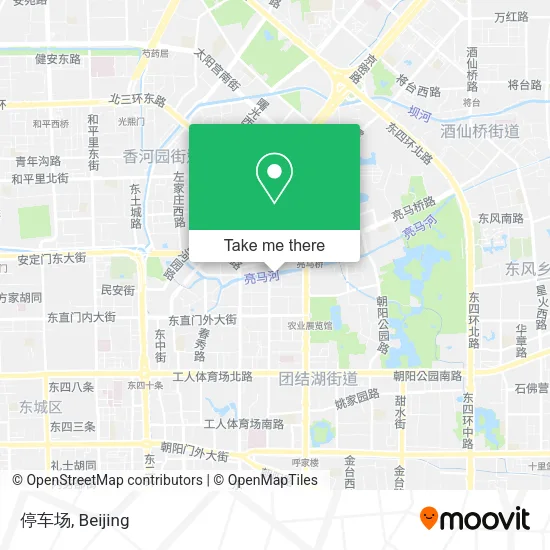 停车场 map